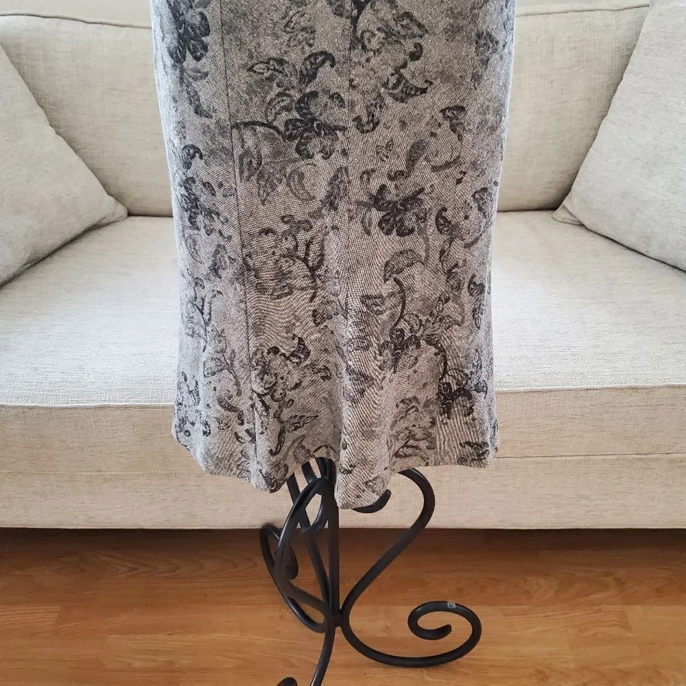 Ann Taylor A-Line Midi Skirt sz 2